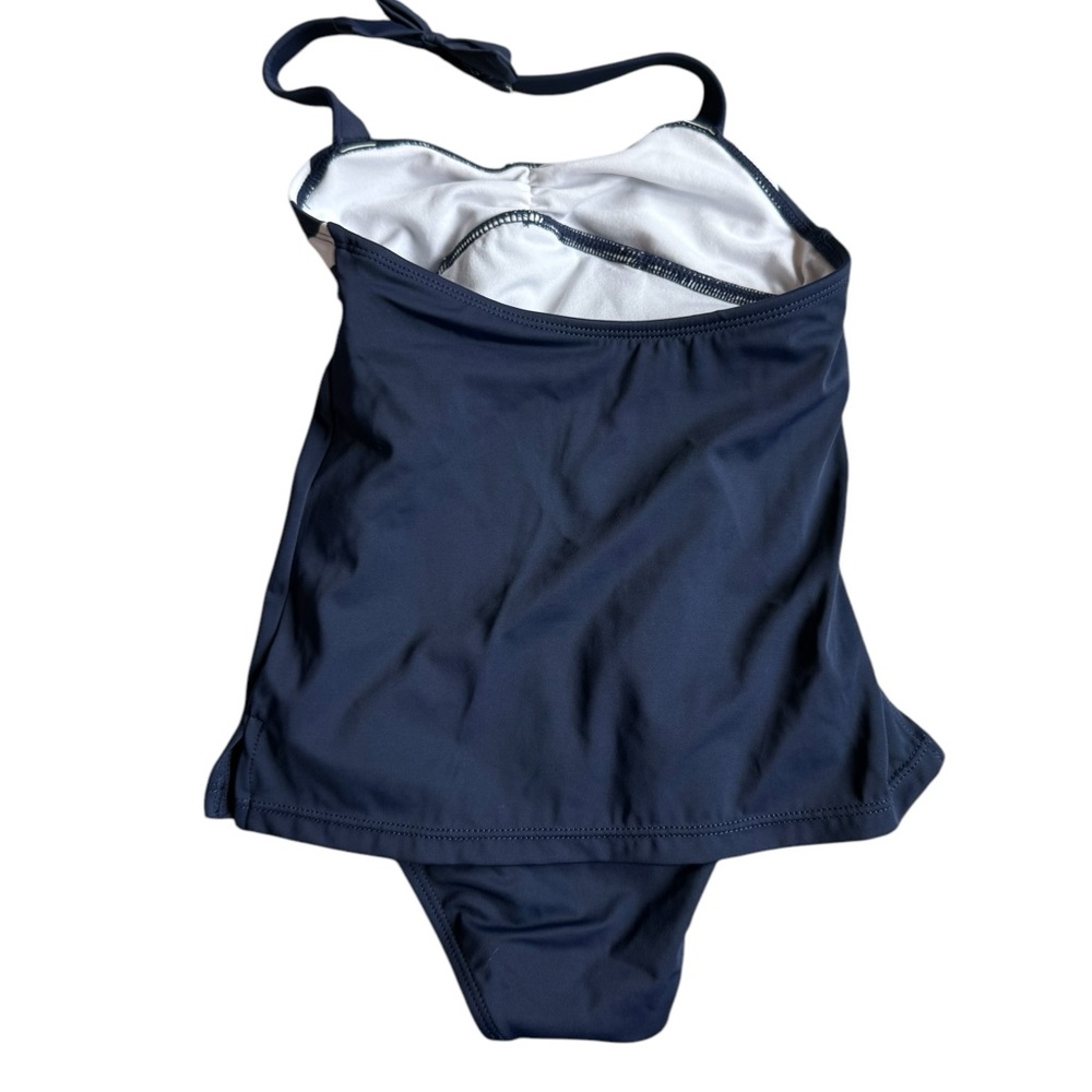 Janie and Jack Navy and White Kids Swim Set - Picture 4 of 6